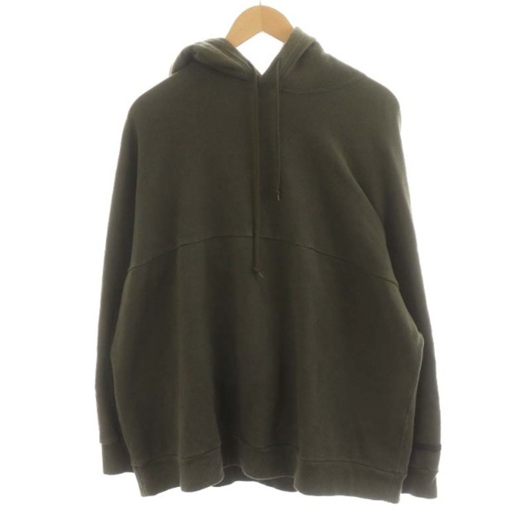 N.HOOLYWOOD HOODED SWEATSHIRT 38 M カーキ