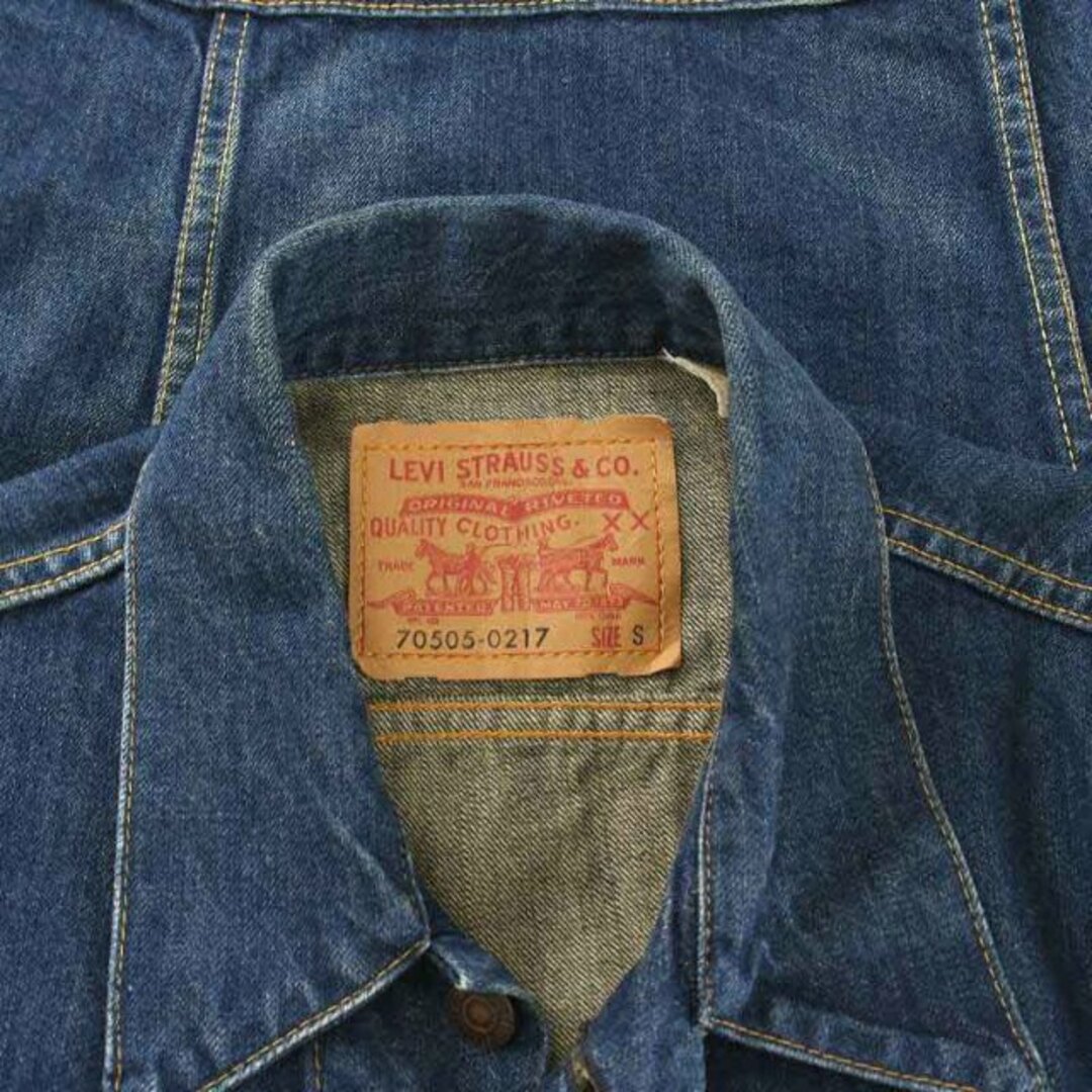 Levi's - Levi's BIG E 4th Gジャン S 紺 70505-0217の通販 by