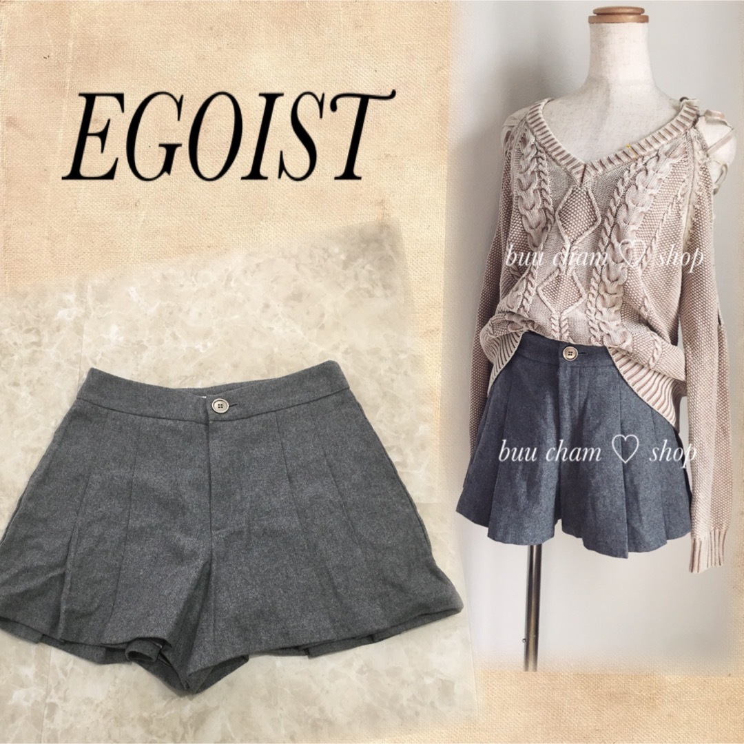 EGOIST(エゴイスト)のEGOIST♡プリーツ ショートパンツ レディースのパンツ(ショートパンツ)の商品写真