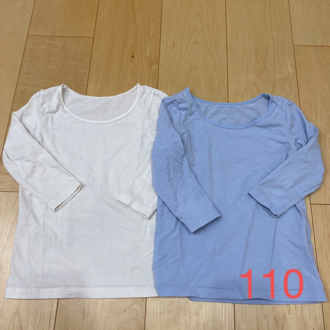 UNIQLO(ユニクロ)の15・UNIQLO  110  ヒートテック　2枚セット キッズ/ベビー/マタニティのキッズ服男の子用(90cm~)(下着)の商品写真