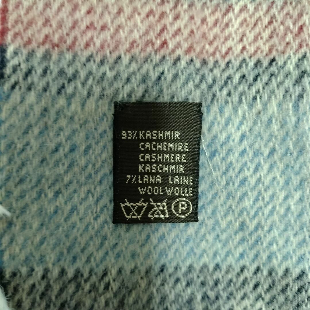 GIVENCHY - GIVENCHY カシミヤ混 マフラー ネイビーの通販 by