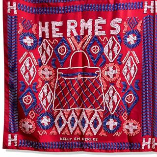 Hermes - 一点物 美品 エルメス カレ140 KELLY EN PERLES スカーフの