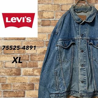 リーバイス(Levi's)のリーバイス　75525-4891　カナダ製　デニムジャケット　Gジャン　XL(Gジャン/デニムジャケット)