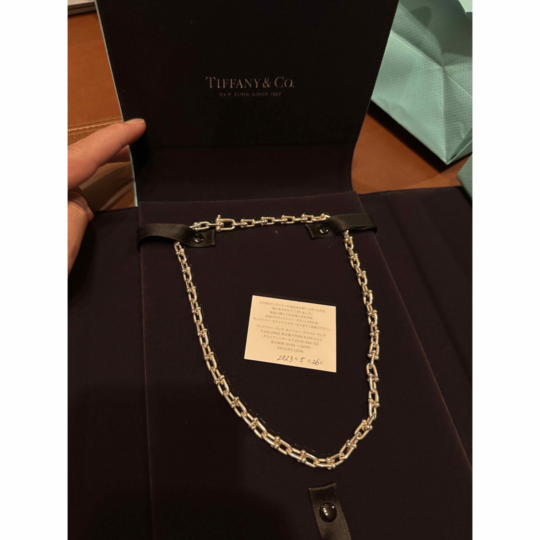 Tiffany & Co.(ティファニー)の【極美品】ティファニー ハードウェア スモールリンク ネックレス メンズのアクセサリー(ネックレス)の商品写真