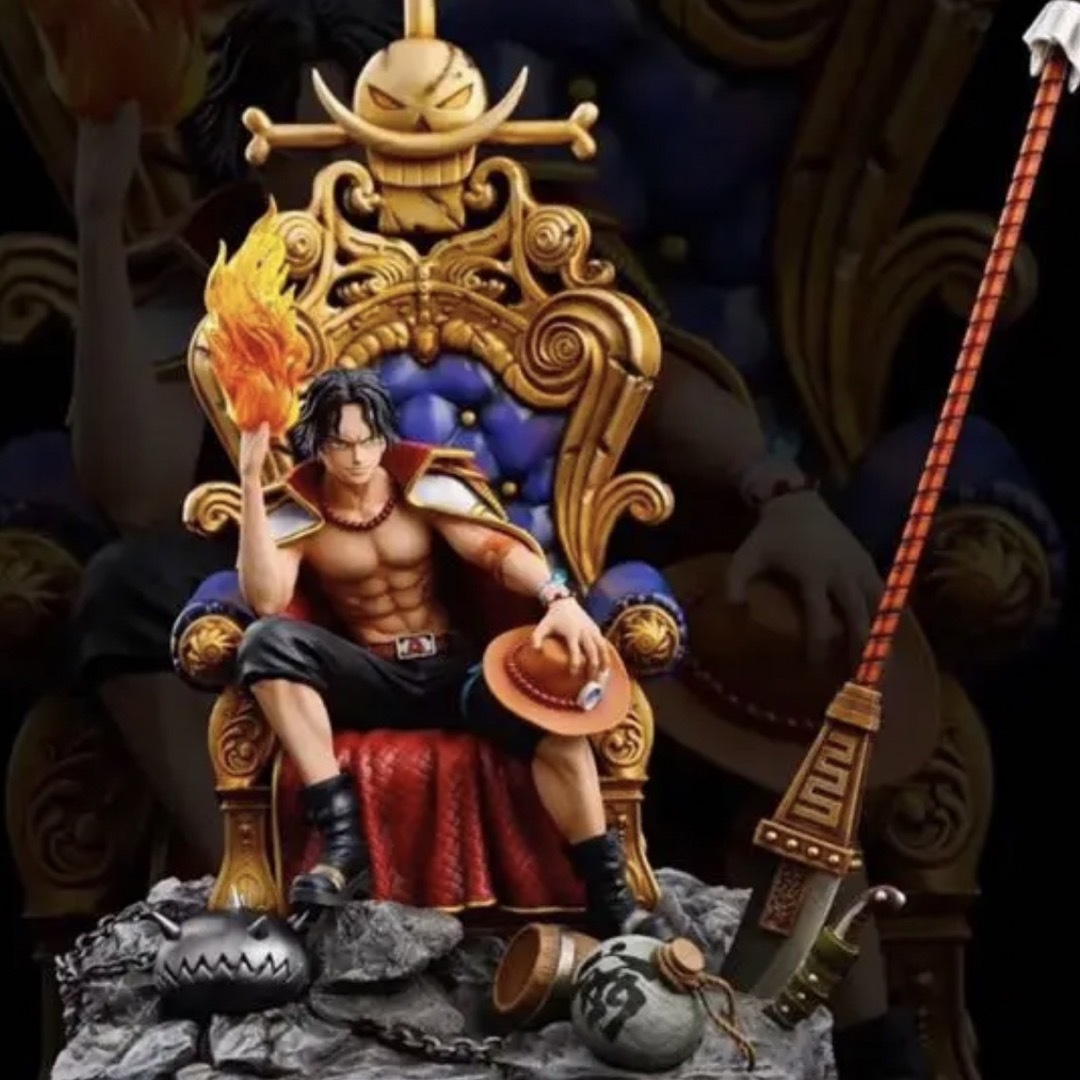 激レア》ONE PIECE エース 火拳 白ひげ海賊団 フィギュアアニメ/ゲーム