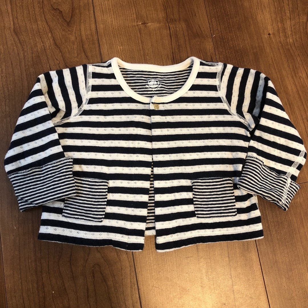 PETIT BATEAU(プチバトー)のプチバトー　カーディガン キッズ/ベビー/マタニティのベビー服(~85cm)(カーディガン/ボレロ)の商品写真