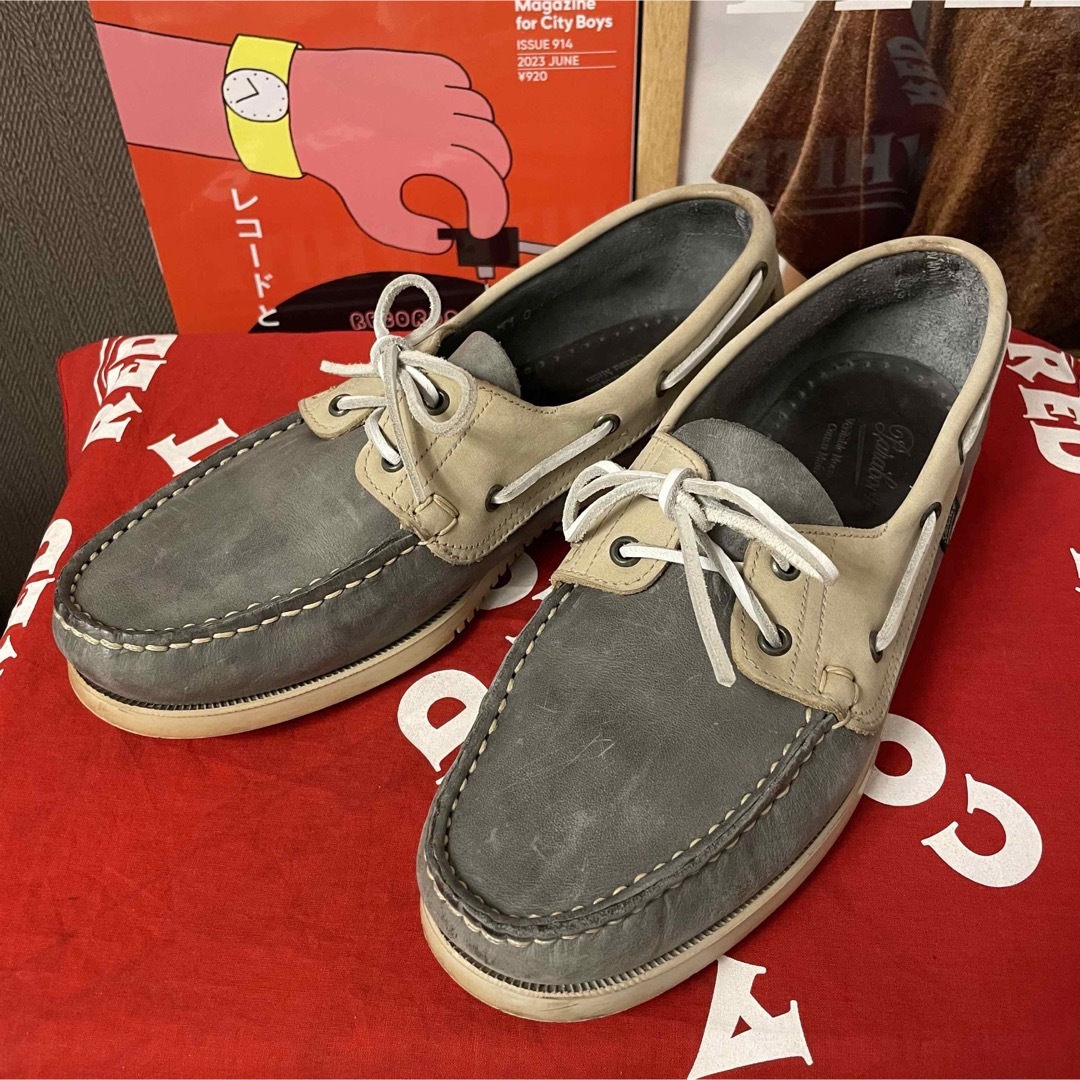Paraboot - パラブーツ PARABOOT シューズ レザー モカシン デッキ