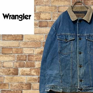 ラングラー(Wrangler)のラングラー　ヴィンテージ　デニムジャケット　Gジャン　ブランケットライナー(Gジャン/デニムジャケット)