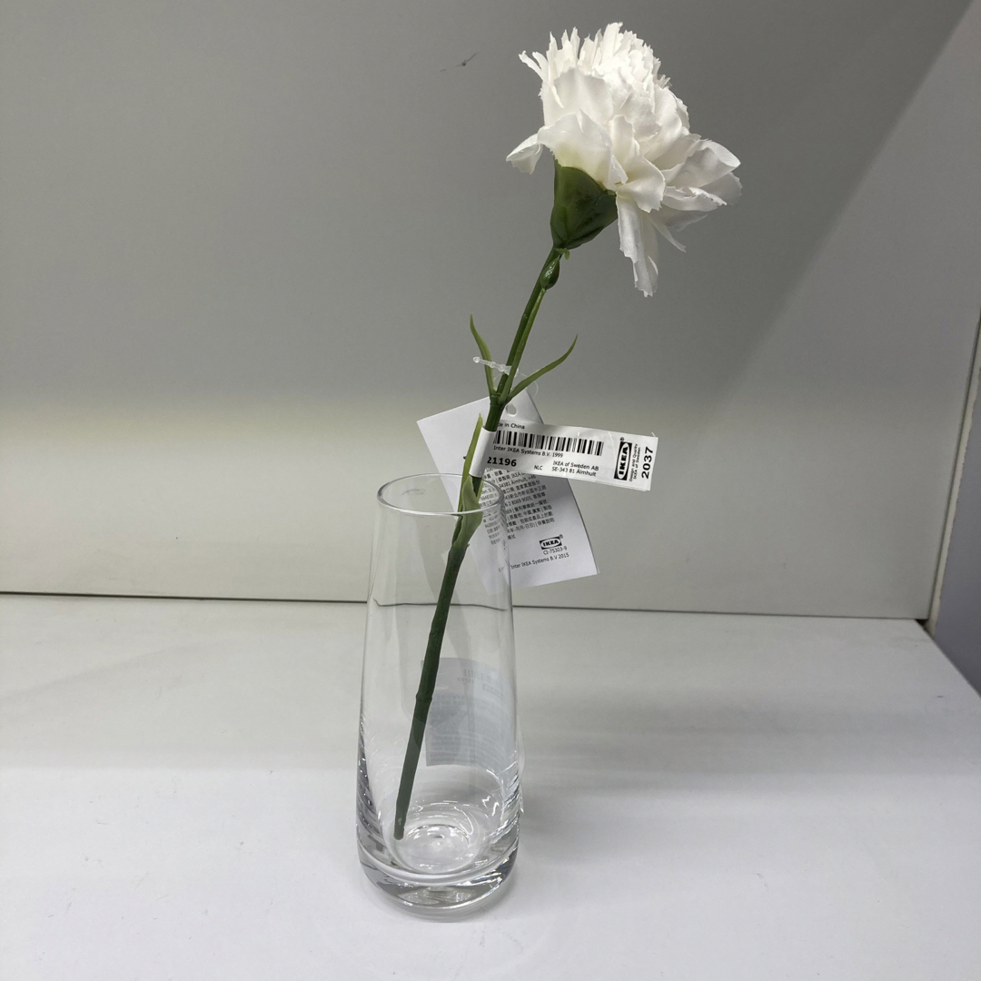 IKEA(イケア)の【新品】IKEA イケア フラワーベース レクタンゲル ベレークナ 2個セット インテリア/住まい/日用品のインテリア小物(花瓶)の商品写真