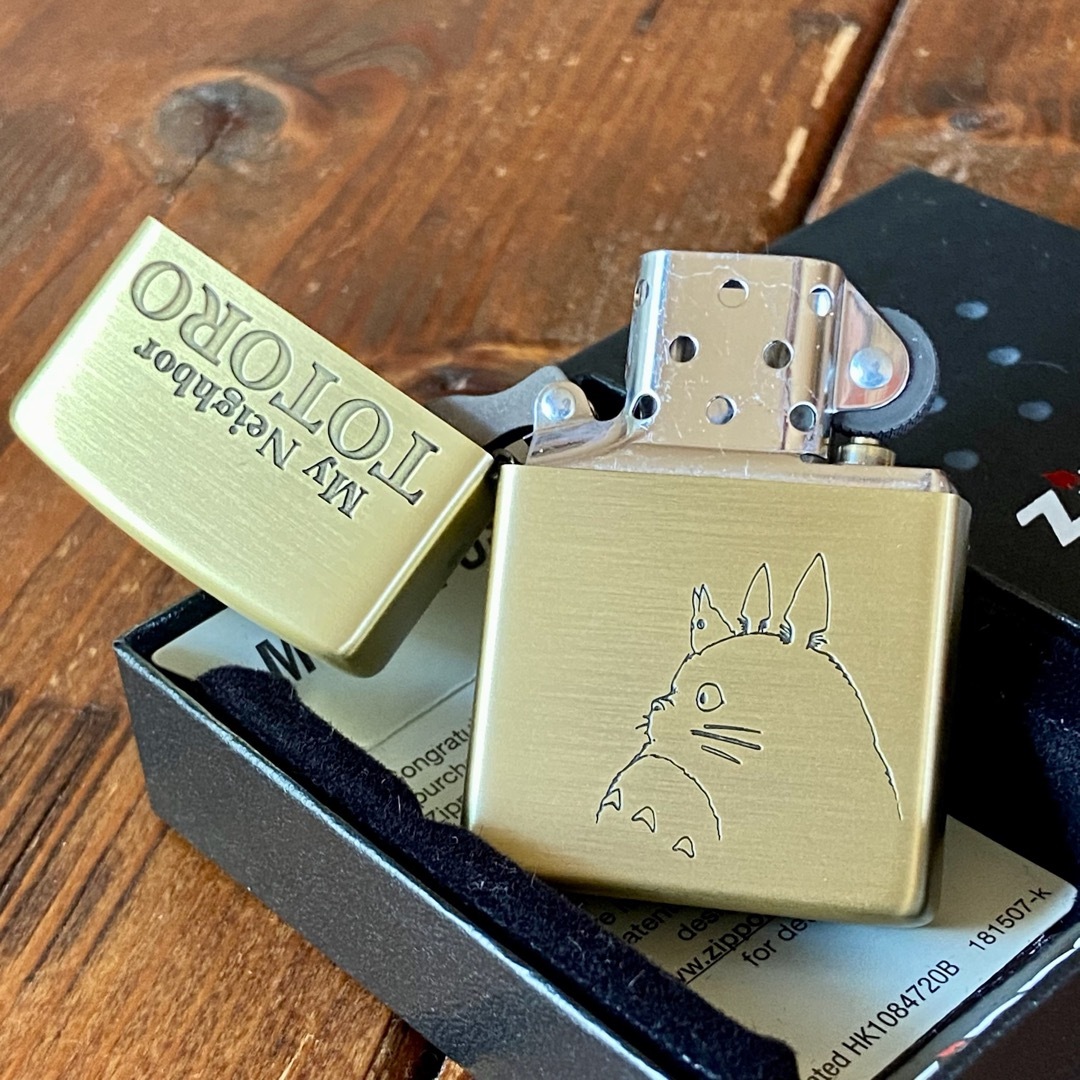 新品 Zippo となりのトトロ 横顔 3 ジブリ ジッポー NZ-04