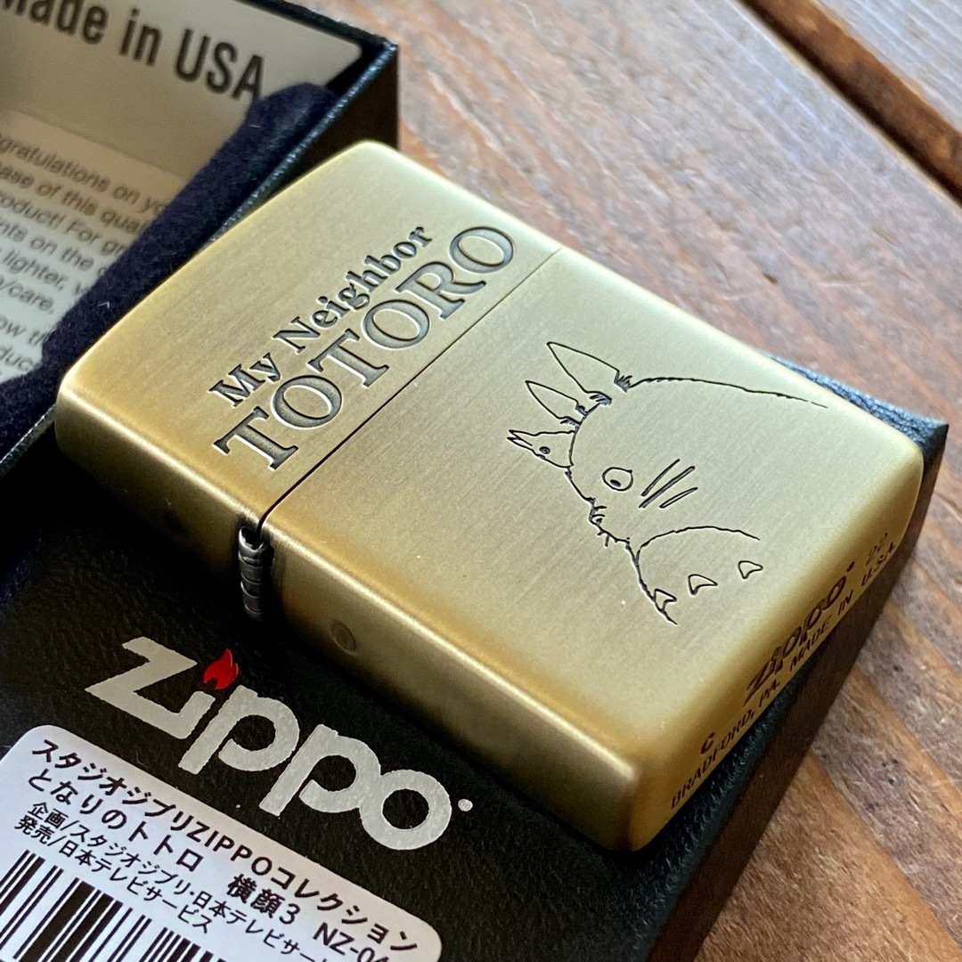 新品 Zippo となりのトトロ 横顔 3 ジブリ ジッポー NZ-04