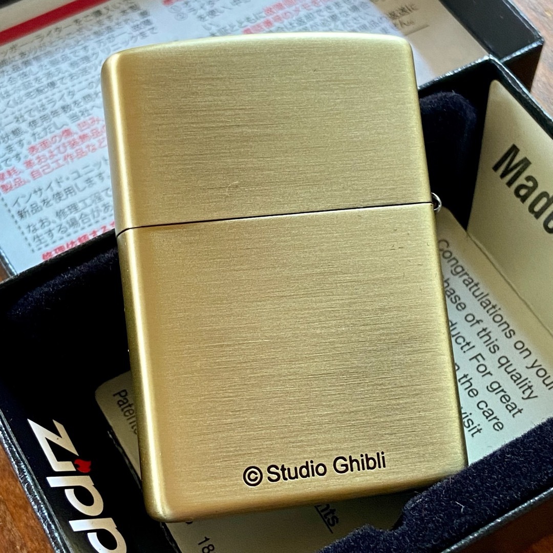 新品 Zippo となりのトトロ 横顔 3 ジブリ ジッポー NZ-04