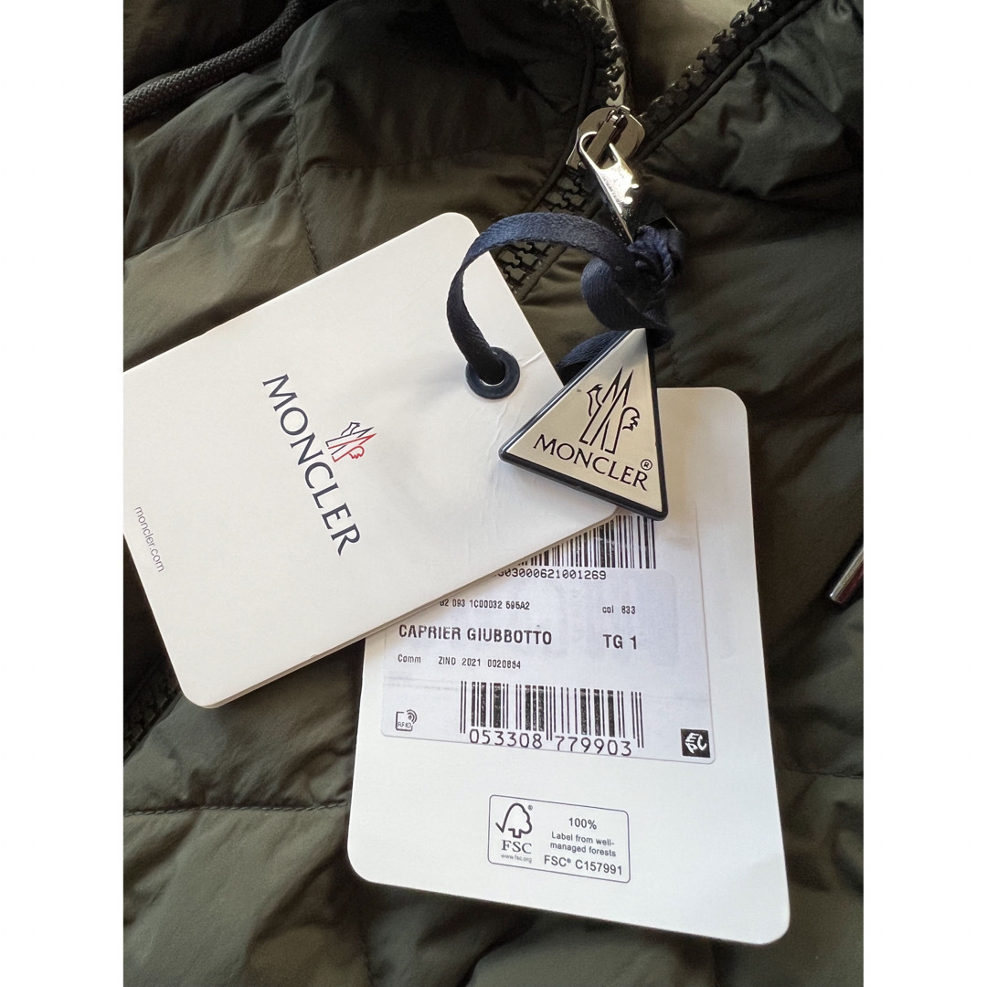 MONCLER - タグ付新品未使用MONCLER CAPRIER ダウンコートの通販 MONCLER - タグ付新品未使用MONCLER CAPRIER ダウンコートの通販