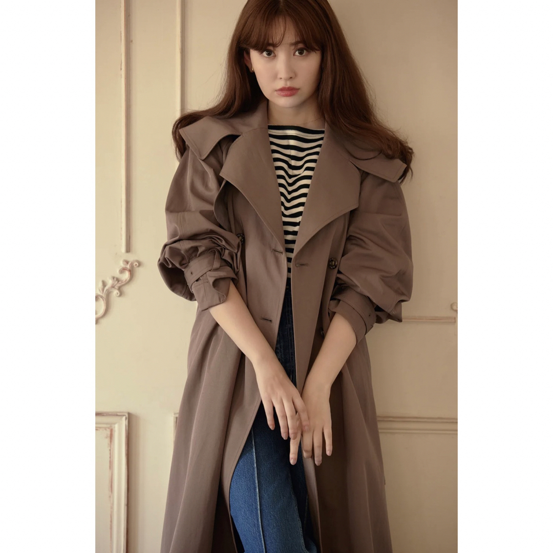 Her lip to - Herlipto Grace Long Trench Coatの通販 by コスメ好き's