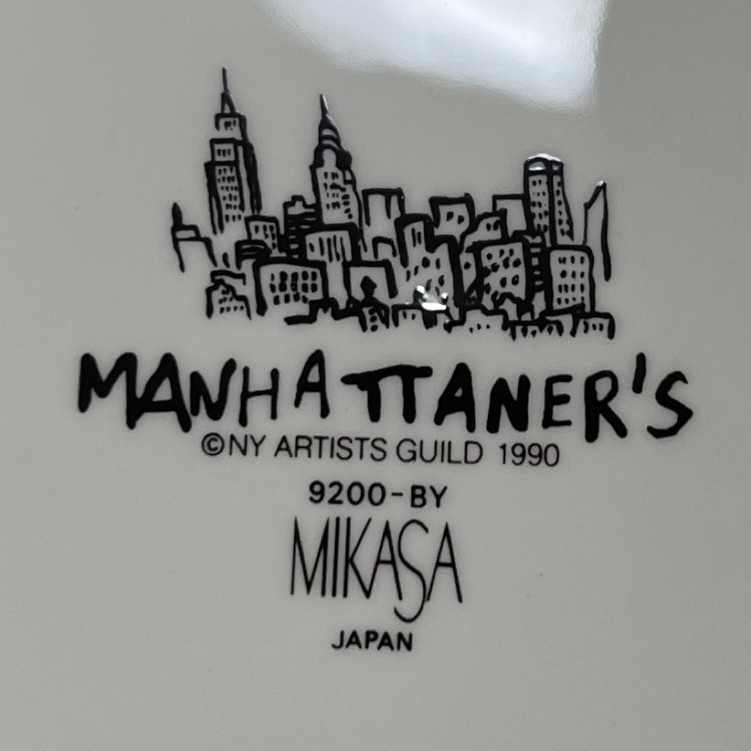 ヴィンテージ　MIKASA マンハッタナーズ　　　パーティーセット