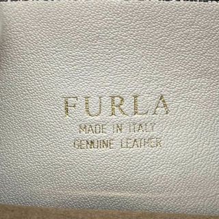 FURLA フルラ クラブミニ レザー ショルダーバッグ フラワーモチーフ