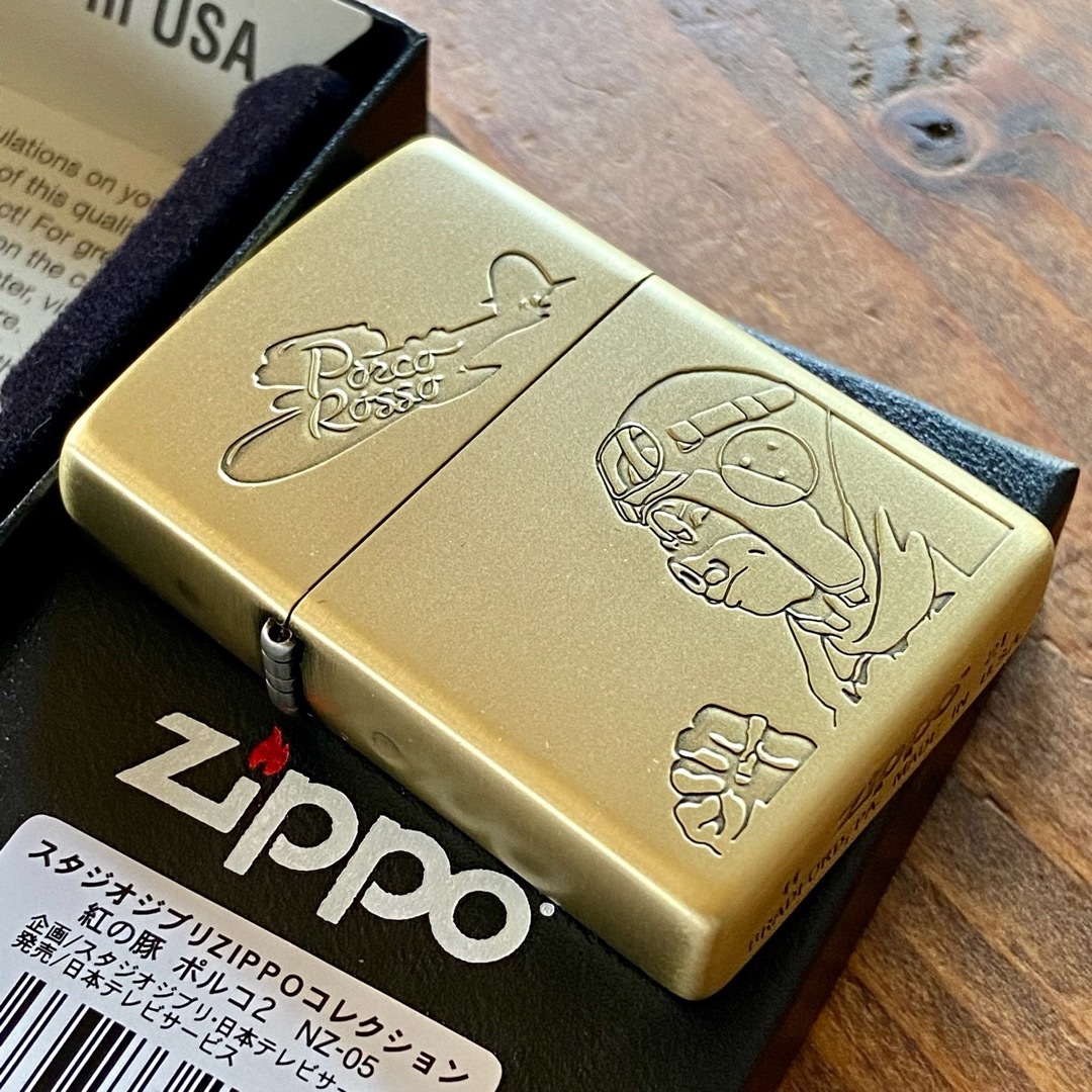 ZIPPO - 新品 Zippo 紅の豚 ポルコ 2 ジブリ ジッポー NZ-05の通販 by ...