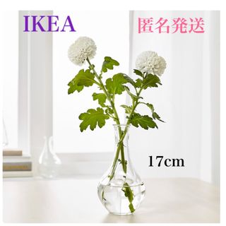 イケア(IKEA)の【新品・お値下げです‼️】 IKEA イケア フラワーベース クリアガラス(花瓶)