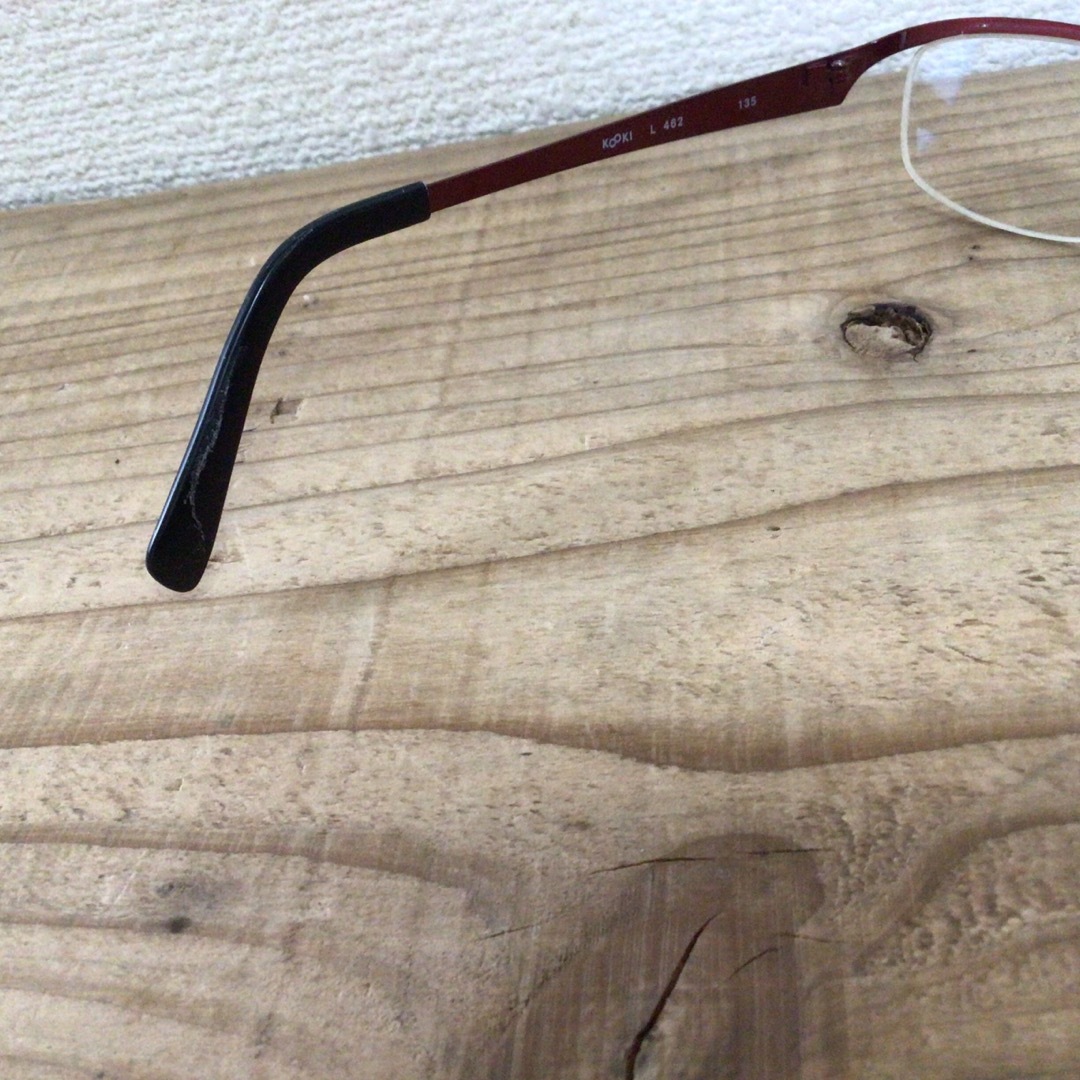 増永眼鏡　マスナガ　チタン　軽量　KOOKI  メガネ　度あり　-5.00くらい