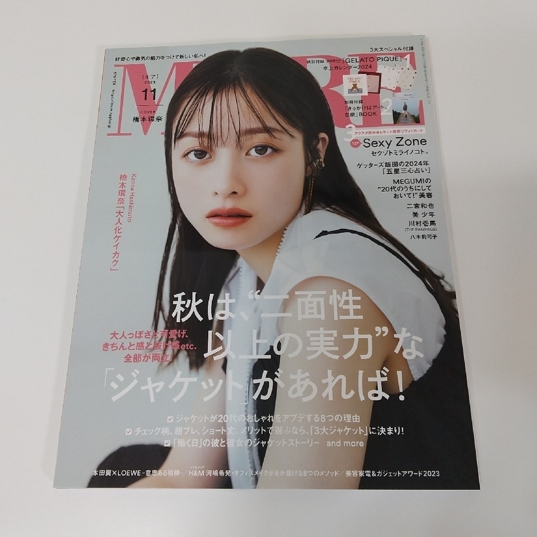 集英社(シュウエイシャ)のMORE (モア) 2023年 11月号 雑誌 エンタメ/ホビーの雑誌(その他)の商品写真