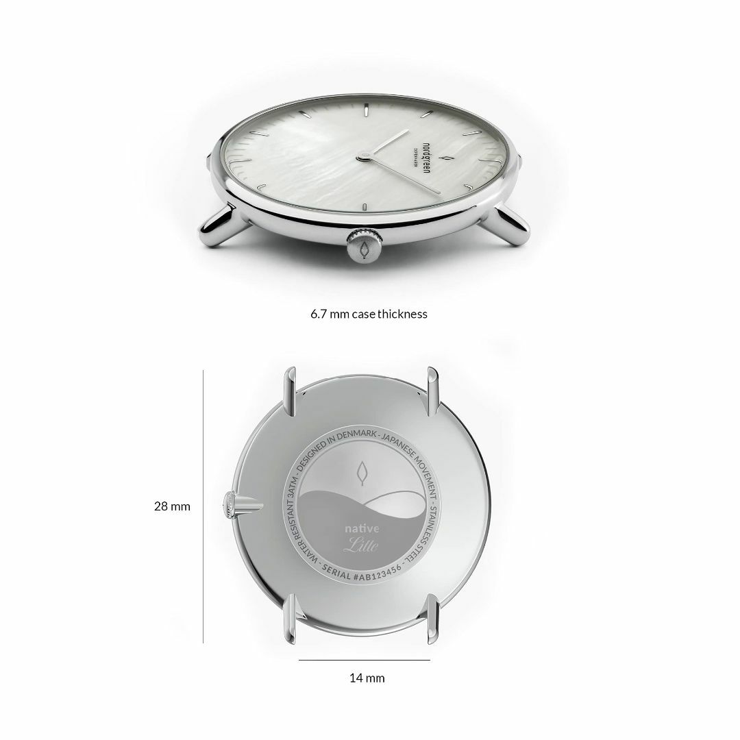 【セット】Nordgreen［ノードグリーン］Native ミニマルデザイン時計