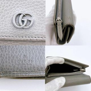Gucci - グッチ 644407 GGマーモント 三つ折り財布 財布 レディース