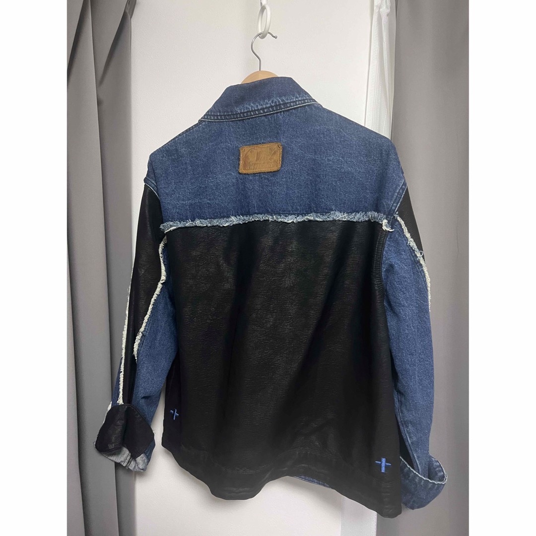 デニムジャケット　レメイク　ヴィンテージvintage メンズのジャケット/アウター(Gジャン/デニムジャケット)の商品写真