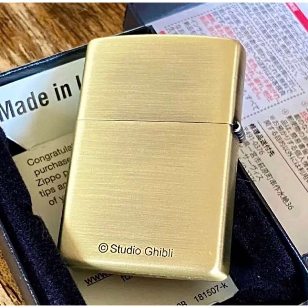 新品 Zippo 天空の城ラピュタ タイガーモス 2 ジブリ ジッポ NZ-01