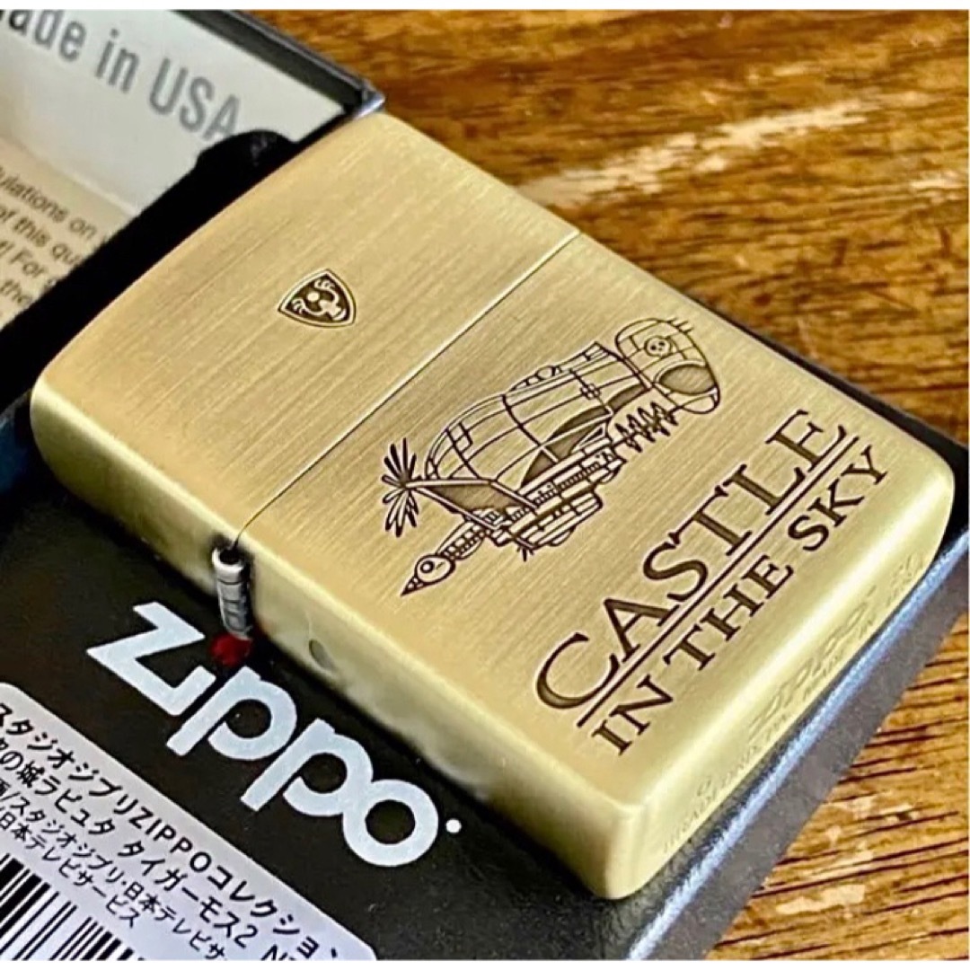 新品 Zippo 天空の城ラピュタ タイガーモス 2 ジブリ ジッポ NZ-01