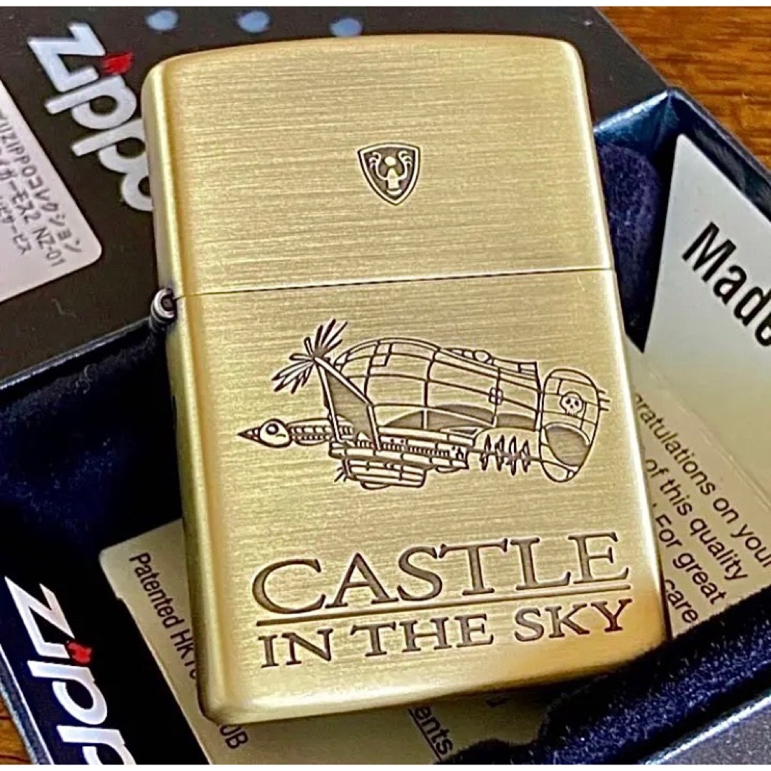 新品 Zippo 天空の城ラピュタ タイガーモス 2 ジブリ ジッポ NZ-01