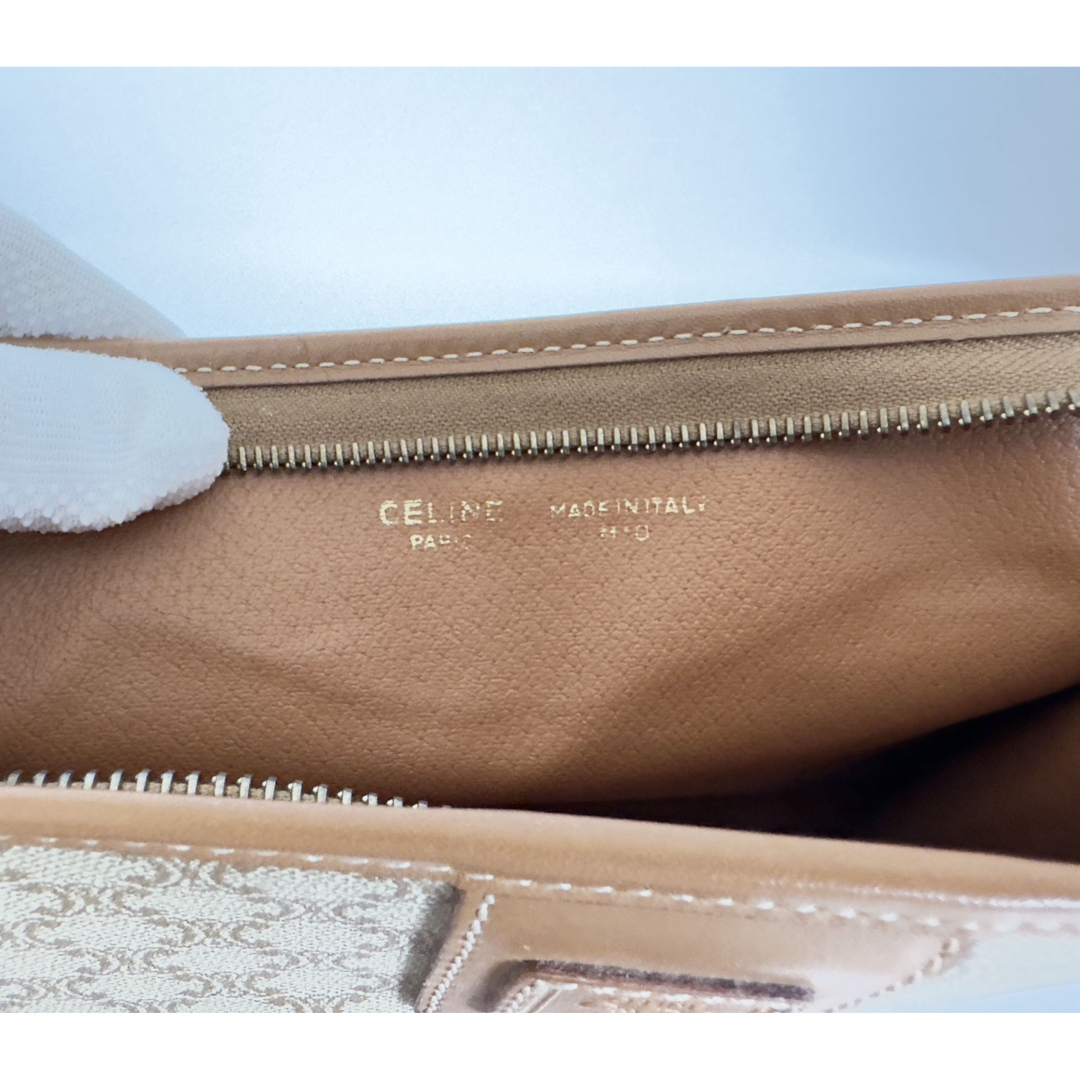 celine - 美品 CELINE マカダム クラッチバッグ セカンドバッグの通販