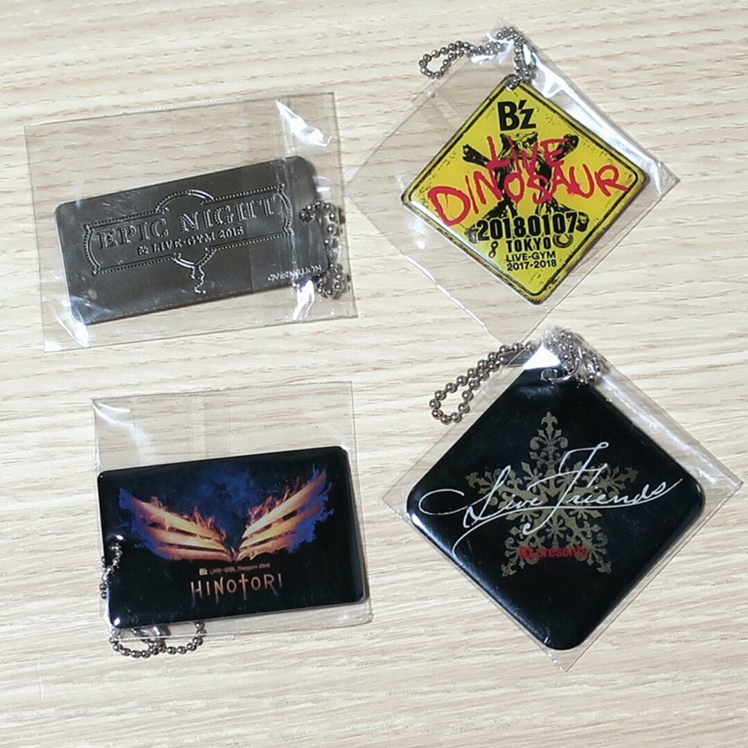 チャームセット B'z ガチャグッズ キーホルダー