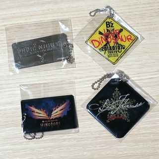 ビーズ(B'z)のチャームセット B'z ガチャグッズ キーホルダー(ミュージシャン)