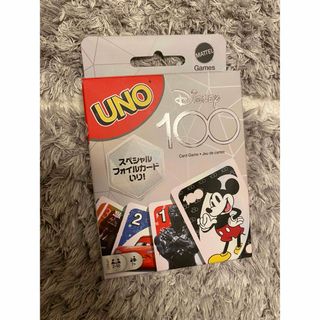 新品　ディズニー　100周年　UNO ウノ　Disney カードゲーム　記念