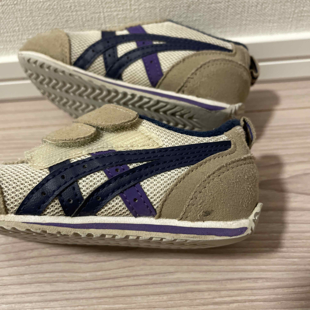 asics(アシックス)のアシックス　14.5センチ　スニーカー　中古 キッズ/ベビー/マタニティのベビー靴/シューズ(~14cm)(スニーカー)の商品写真