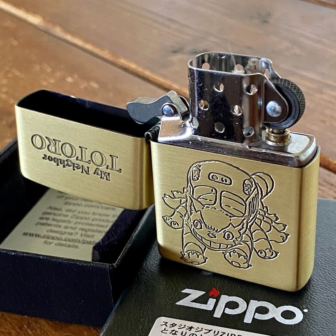 新品 Zippo となりのトトロ ネコバス 3 ジブリ ジッポー NZ-22