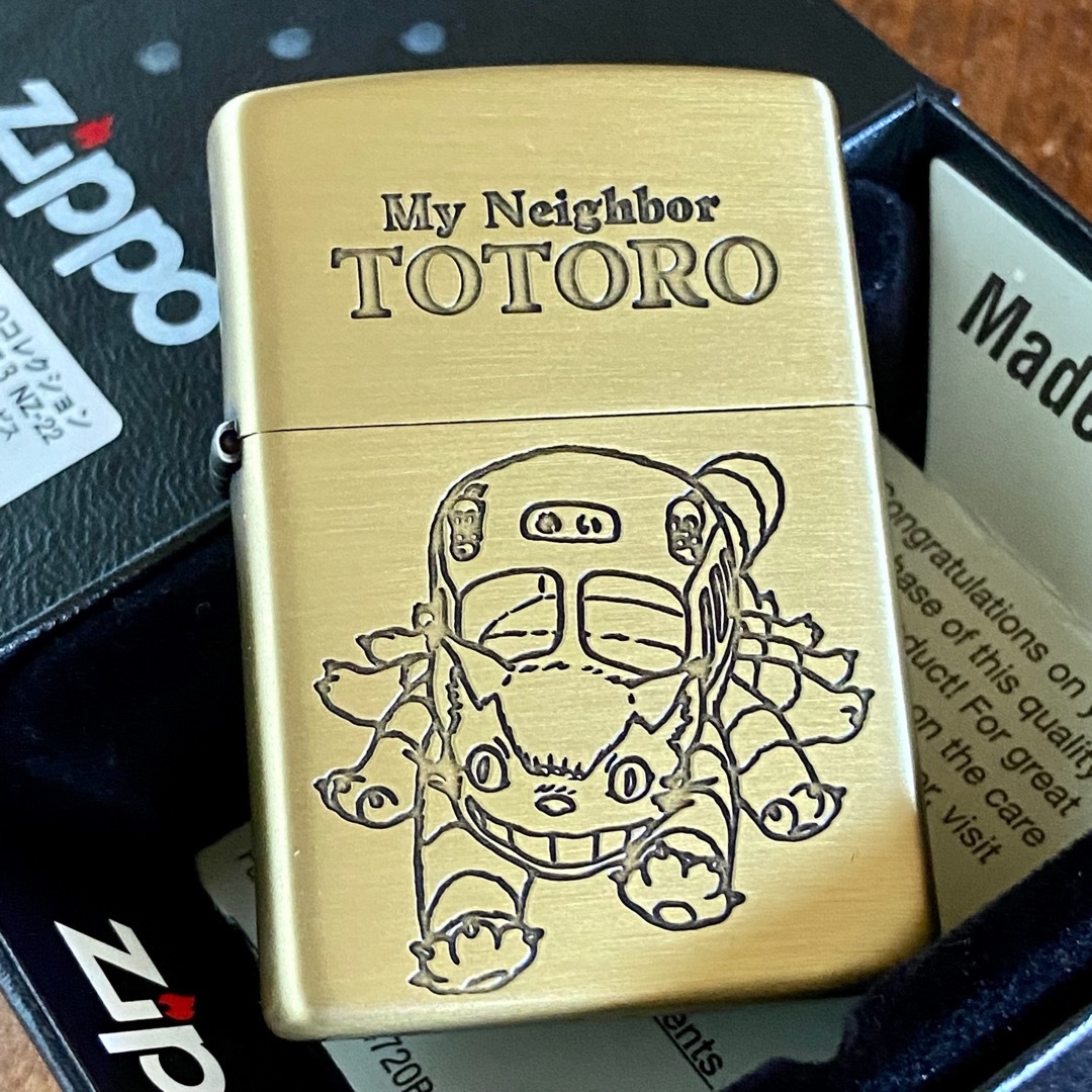 新品 Zippo となりのトトロ ネコバス 3 ジブリ ジッポー NZ-22 | フリマアプリ ラクマ