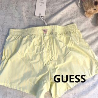 【新品タグ付】GUESS カジュアルハーフパンツ　チェニジア製(ハーフパンツ)