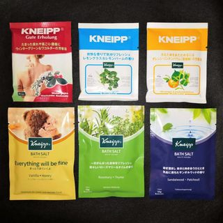 クナイプ(Kneipp)のクナイプ バスソルト 6袋 6種類 入浴剤(入浴剤/バスソルト)