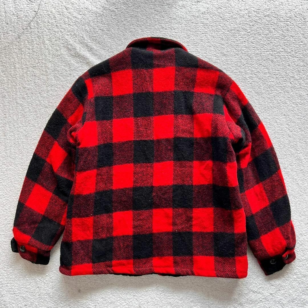 50s ヴィンテージ ウールチェックブルゾン ジャケット バッファロー
