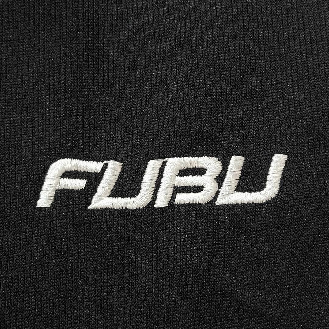 FUBU - FUBU フブ トラックジャケット ロゴ刺繍 サイドライン L