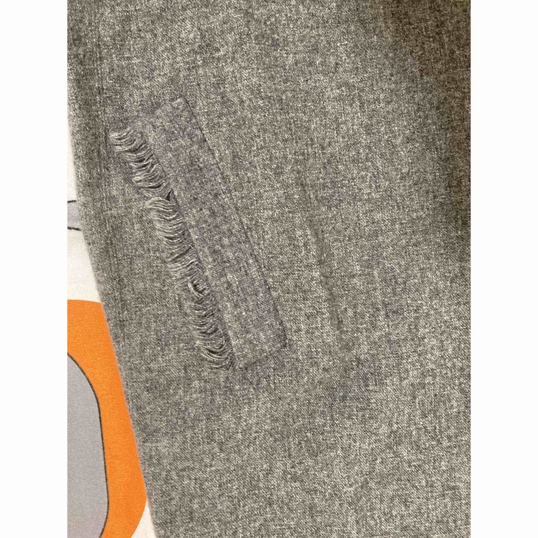 ETRO(エトロ)のエトロ正規品　カシミヤのグレー膝丈ワンピース レディースのワンピース(ひざ丈ワンピース)の商品写真