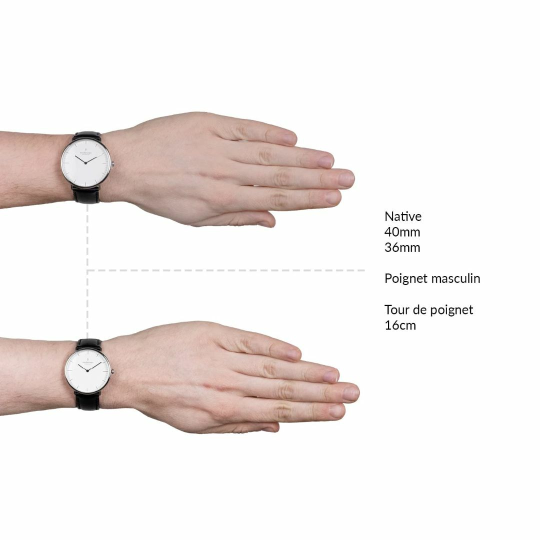 【セット】Nordgreen［ノードグリーン］Native 北欧デザイン腕時計  メンズの時計(その他)の商品写真
