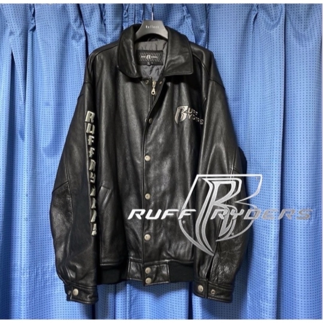 【ruff ryders】レザースタジャン メンズのジャケット/アウター(レザージャケット)の商品写真