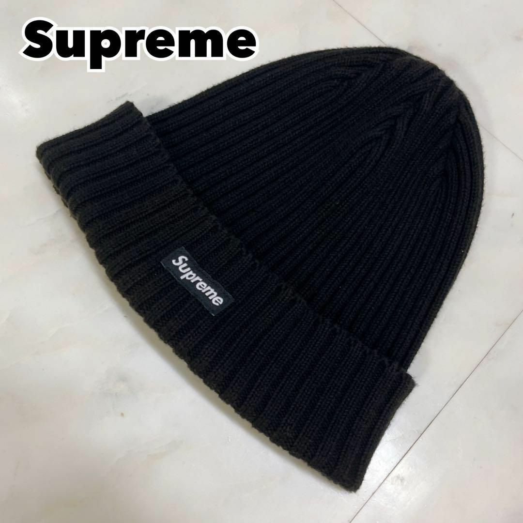 Supreme シュプリーム ニット帽 ニットキャップ ブラック