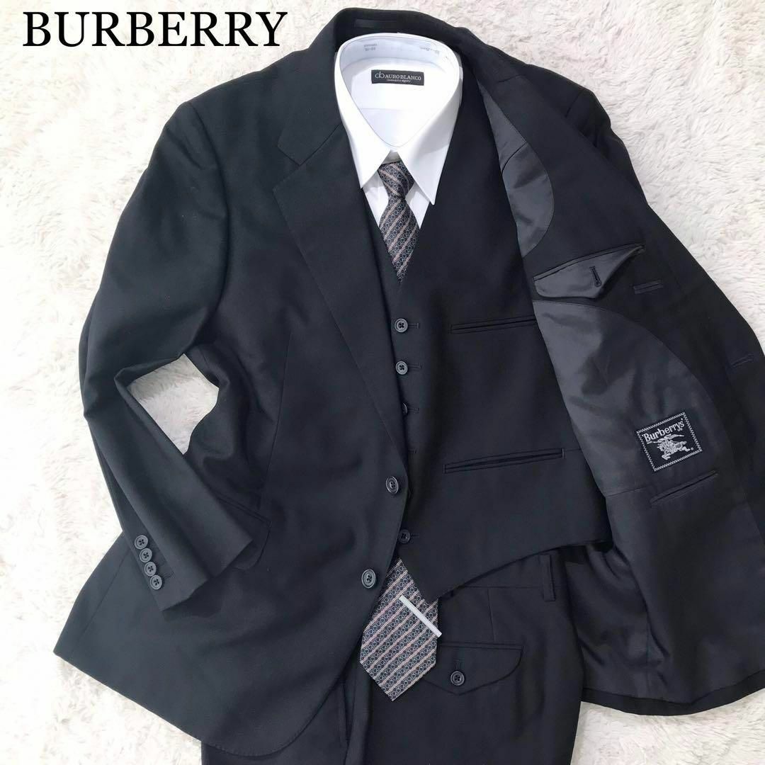 BURBERRY - BURBERRY バーバリー スーツ スリーピース ネイビー BE5