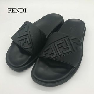 FENDI - 未使用 フェンディ FENDI サンダル カーフレザー バック