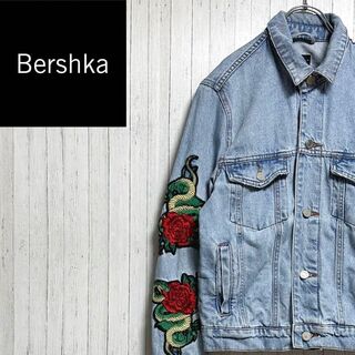 Bershka - Bershka ロングボアデニムジャケットの通販 by