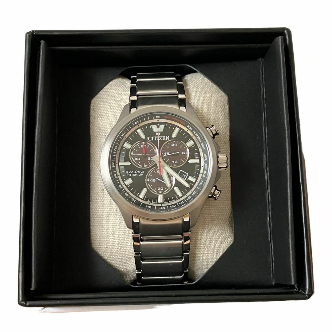 【新品未使用】CITIZEN シチズン 腕時計 チタン シルバー 定価4.9万