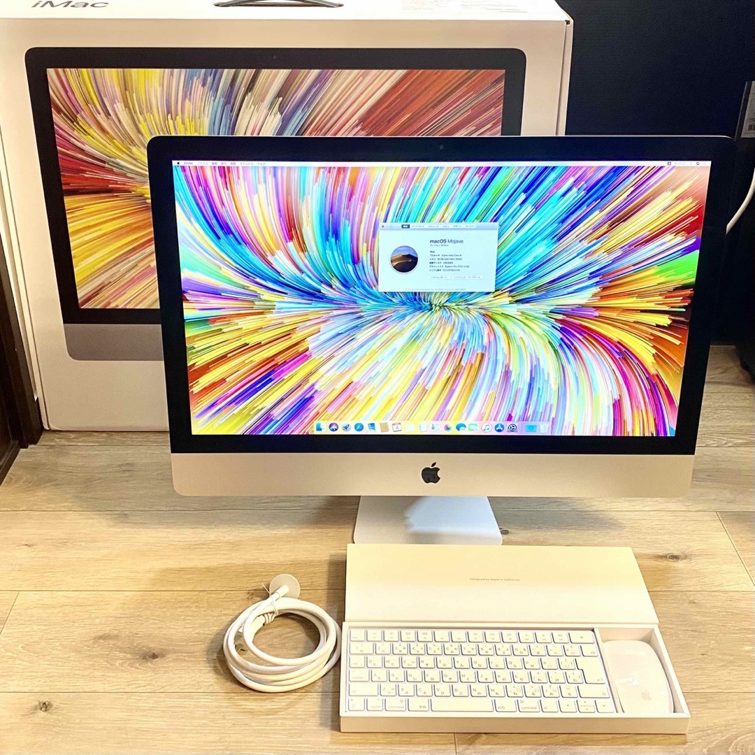 【極上美品】最上位 27 2019 iMac i5 6コア 16GB 2TB